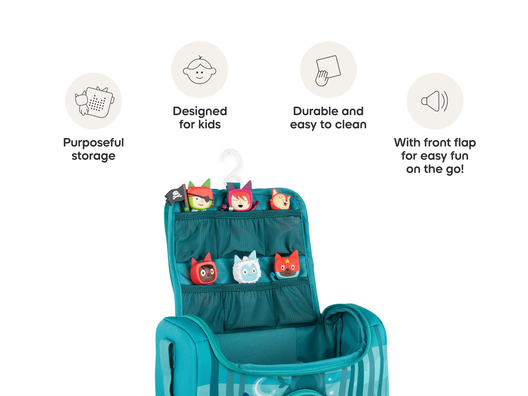Tonies Listen & Play Bag for Toniebox - Enchanted Forest - Image 4